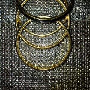 Elegant Gold Bangle Set